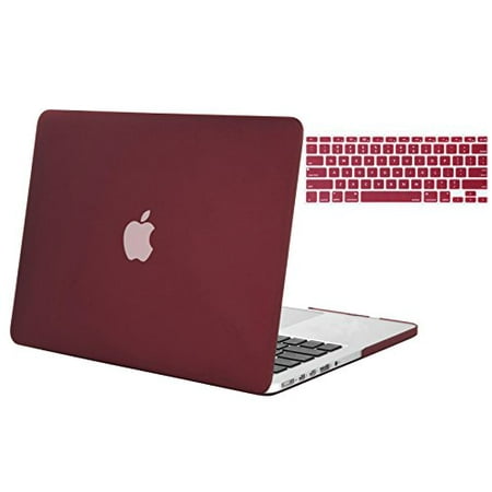 Eco Drive Rose - Mosiso Retina 13-Inch 2 in 1 Soft-Touch Plastic Hard Case and Keyboard Cover for MacBook Pro 13.3