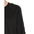 thumbnail image 4 of Time and Tru Women's Cable Sweatshirt, 4 of 5