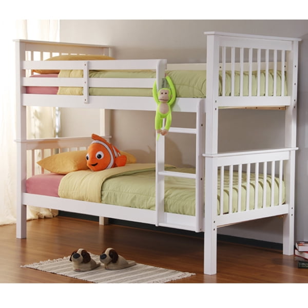 Mission Twin Over Bunk Bed With Trundle Actual Color