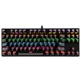 thumbnail image 2 of Teclado Mecánico Punk K550 87 Teclas Teclado Mecánico Green Shaft Gaming Office Notebook Teclado Profesional Kearding EL013763-01, 2 of 6