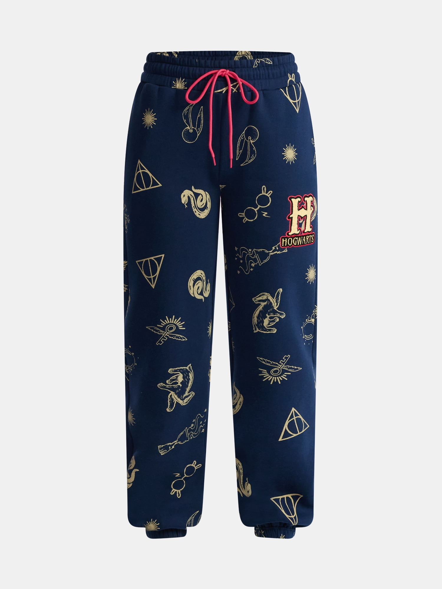 Harry Potter Women’s Hogwarts Graphic Joggers, Sizes XXS-2XL