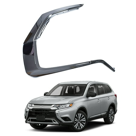 SEBLAFF Right Front Bumper Trim Strip Molding Chrome Replacement for 2016 2017 2018 2019 Outlander 6407A144 6407A146 6407A142 MI1047103 MI1047104