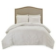 thumbnail image 1 of Ensemble de Couette en Coton Chenille Palmier Blanc Cassé, 1 of 11