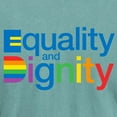 thumbnail image 3 of CafePress - Equality And Dignity T Shirt - Mens Comfort Colors Shirt, 3 of 5