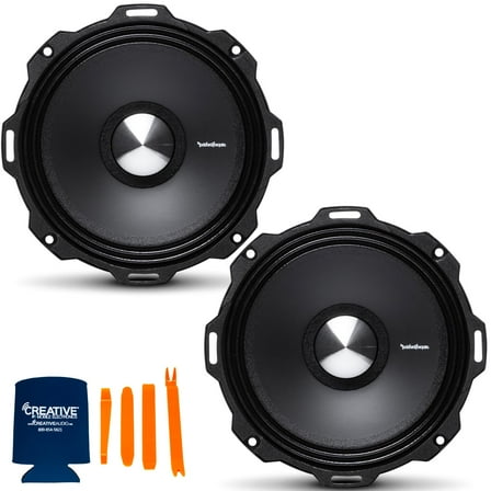 Rockford Fosgate 2 PPS4-6 Punch Pro 6.5" Mid Range Drivers