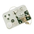 thumbnail image 1 of Tablero Ocupado Montessori Para Niños Pequeños Tablero Sensorial Educativo Juguete Gris Negro, 1 of 8