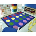thumbnail image 2 of Lots of Dots 10'9" x 13'2" Area Rug In Color Multi-Color:Multi,Material:Nylon, 2 of 3
