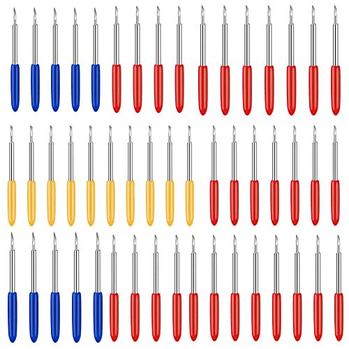 50 Pcs Standard Cutting Blades for Cricut Explore Air 2 Air Maker