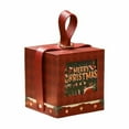 thumbnail image 2 of PONPRNGY 1Pc Christmas Goody Gift Boxes, Christmas Cookie Boxes Treat Cardboard Cookie Boxes Candy Boxes for Xmas Treats Party, School Party Favor Supplies, 2 of 8