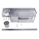 thumbnail image 2 of Estante De Almacenamiento De Cocina, Estante Organizador De Cocina Multifuncional Montado En La Pared Resistente Para Apartamento, 2 of 7