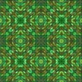 thumbnail image 1 of Ahgly Company Indoor Square Patterned Dark Forest Green Area Rugs, 7' Square, 1 of 6
