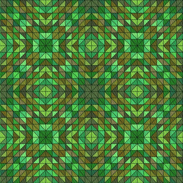 Ahgly Company Machine Washable Indoor Square Transitional Dark Forest Green Area Rugs, 4' Square