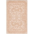 thumbnail image 3 of Safavieh Chelsea Aragon Oriental Wool Area Rug, Ivory/Gold, 6' x 9', 3 of 13