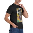 thumbnail image 4 of Jean Michel Basquiat Mens Short Sleeve Crewneck T-Shirt Big and Tall Graphic Tee Shirt Clothing Top, 4 of 5