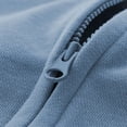thumbnail image 5 of Mercatoo Toddler Cotton Hoodi𝐞s Zip up Plain Hooded Sweatshirts with Pockets Baby Boys Soft Comfy Long Sleeve Jackets Clothes, 5 of 8