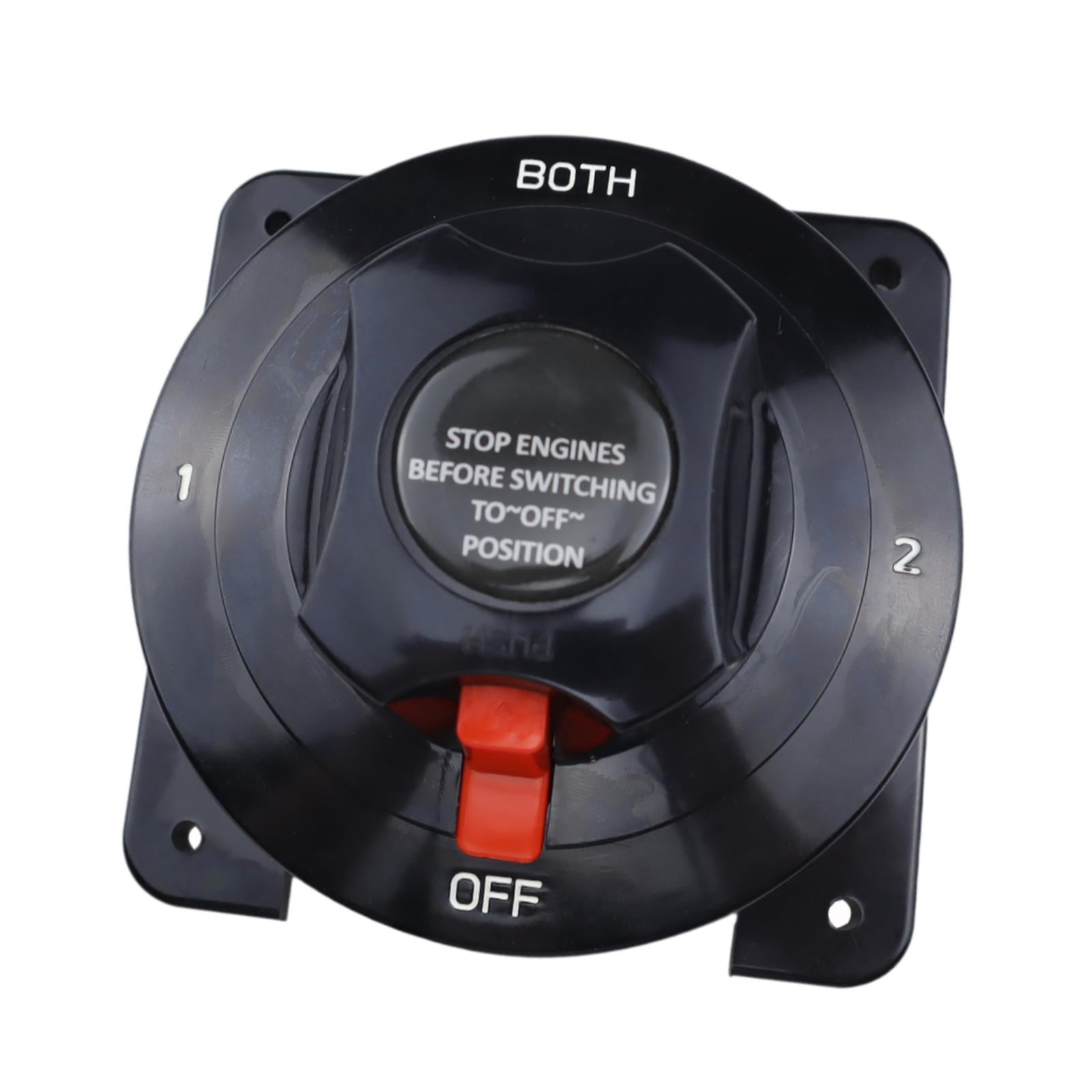 Wzmzjy 300A 6-32V on Off Battery Switch Battery Switch Disconnect with Knob for Trailer