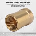 thumbnail image 3 of 5PCS Flat Head Spray Misting Nozzle, Copper Lawn Misting Nozzle with Internal Thread Connection, for Landscaping, Outdoor Cooling System, 3 of 8