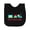 AB-Black, variant on Inktastic Love Train Newborn Bib