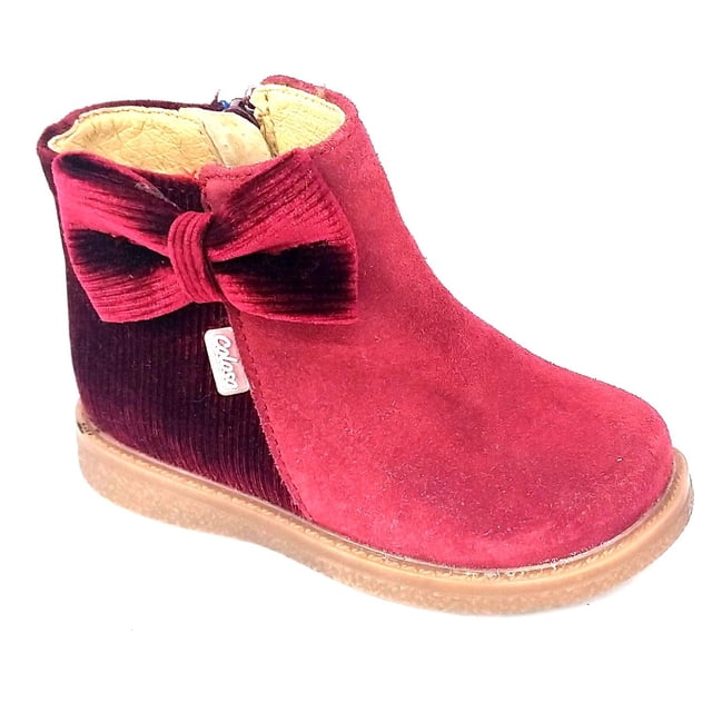 Calzado de INFANTIL tipo BOTIN color CEREZA Coloso 9710