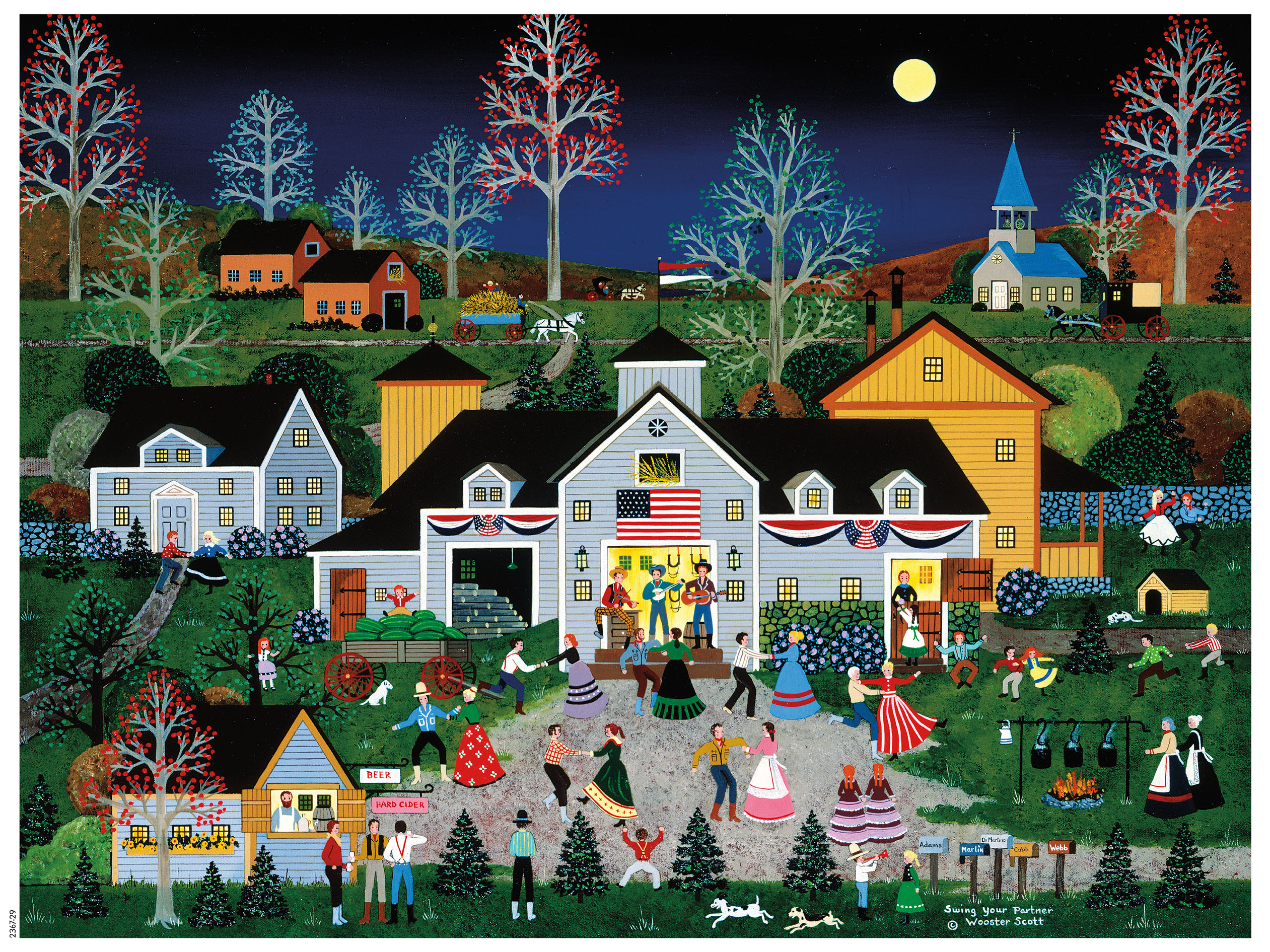 Ceaco - Jane Wooster Scott - Swing Your Partner - 550 Piece