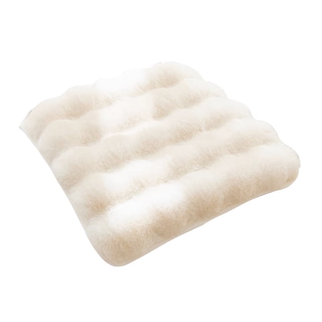 Cojín para silla de oficina,grueso,suave y con buen soporte,antideslizante,ideal para sillas duras.Proporciona comodidad cálida en invierno para el hogar,la cocina o el escritorio.