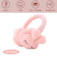thumbnail image 2 of Cache-oreilles en Peluche Cache-Oreilles Moelleux pour Femmes Cache-Oreilles Pliables en Peluche Enfants Cache-Oreilles d'Hiver Filles Garçons Réchauffe-Oreilles pour Temps Froid, 2 of 5