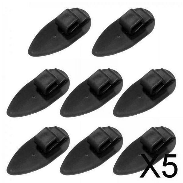 Colaxi 5x 8x Clips de Fixation pour Tapis de Voiture Antidérapants Pinces de Fixation pour Tapis de Voiture Installation Facile Pièce de Réparation Professionnelle Robuste 5 Pcs