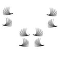 thumbnail image 7 of 30D - D Curl Lashes, 500 Premade Volume Fans, 0.03mm thickness, Eyelash Extensions, Handmade., 7 of 7