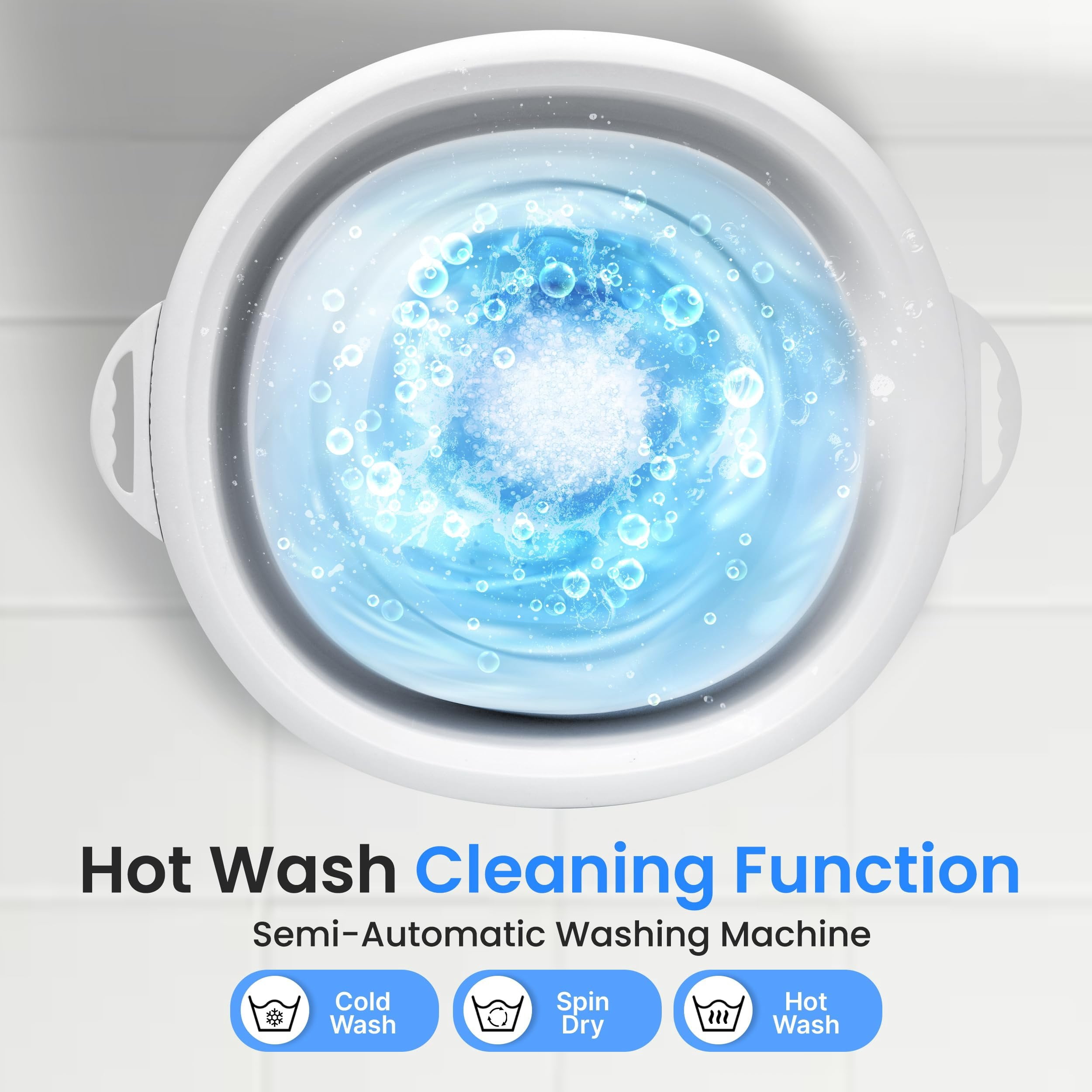 SereneLife Portable Mini Washing Machine