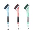 thumbnail image 3 of Dispensador de cepillos para platos Ounissouiy utensilios de Cocina verde, 3 of 6