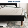 thumbnail image 5 of COZONY Full size Upholsred Platform Soft Bed ulth Corduroy Headboard, Metal Slats, No Box Spring, 5 of 7