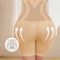 thumbnail image 5 of APEXFWDT Women's High Waist Postpartum Shapewear Shorts, Compression Thigh Slimmer Hip Lifting Body Girdle, 5 of 6
