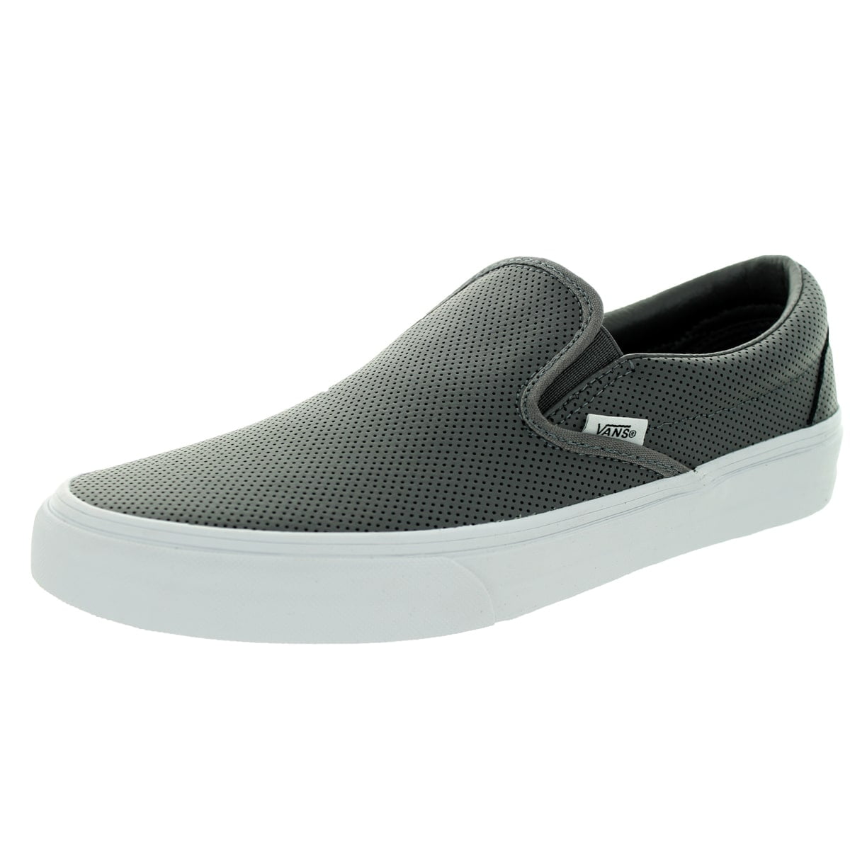 Vans - Vans Unisex Classic Slip-On Perforated Leather Smoked Peark ...