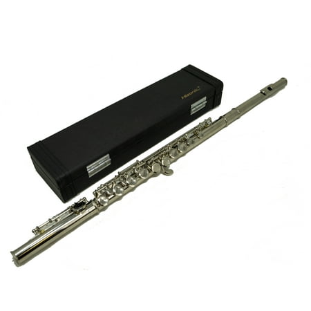 Hisonic Signature Series 2810N Closed Hole Flute, White Brass, 16-Hole, 15" x 2" x 2", Warranty