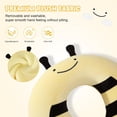 thumbnail image 3 of Travel Pillow Kids Adult Cute Neck Traveling Memory Foam Airplane Sleep Mask Animal Flight Head Rest Support Cars Long Flights Bee 9 12 Y O, 3 of 18