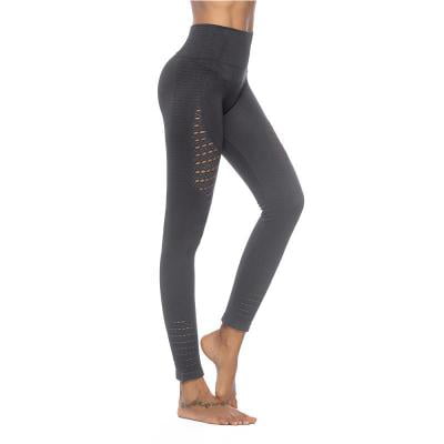 Fashion Womens leggings pants high waist womens running shark Yoga Sport scrunch 