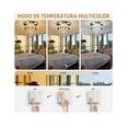 thumbnail image 3 of Lámpara Xtellar De Techo Colgantes Cristal Luz Moderna Lujoso Color Blanco, 3 of 6