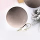 thumbnail image 4 of 8 Bolas de Navidad de terciopelo caqui, 3.14 pulgadas, flocadas, de plástico, adornos para árboles, decoración colgante, decoración de Navidad, decoración del árbol de Navidad, 4 of 6