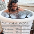 thumbnail image 3 of 2 Pack Extra Large Ice Block Mold -ice Bricks -reusable Steel Reinforced Silicone Molds, Big Ice Cube Molds, Ice Bath Chiller, Ice Tray, 3 of 5