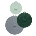 thumbnail image 1 of Tapas de silicona Goodful universales para ollas y sartenes, 3 piezas, 1 of 8