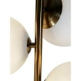 thumbnail image 3 of EQLight EQ21-F-MCB05 Kinich 4-Light 62 in. Brass Floor Lamp with White Glass Globes, 3 of 5