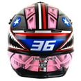 thumbnail image 4 of 1Storm Adult Motocross BMX MX ATV Dirt Bike Helmet Racing Style SC09SCLS; Shark Pink, 4 of 6