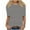Black|Striped, variant on Elbow Length Crewneck Shirts Women Casual Loose Solid Color T-Shirts Summer Basic Pullover Tops (S, White)