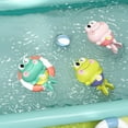 thumbnail image 6 of Japceit Water Play Wind-up Toys, Swimming Frog and Turtle Bath Toys, Mechanical Bath Time Toys for Bathtub, Pool and Water Activity, 6 of 7