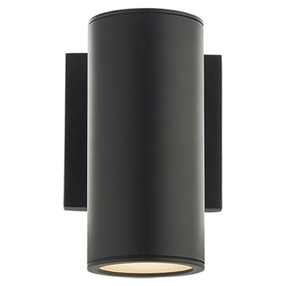 WAC Lighting Cylinder 1-Light LED 3000K Up & Down Aluminum Wall Light in Bronze - image 2 of 10