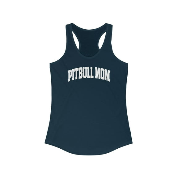 Pitbull Mom Mother's Day Tank Top Gifts Shirt Womens Sleeveless