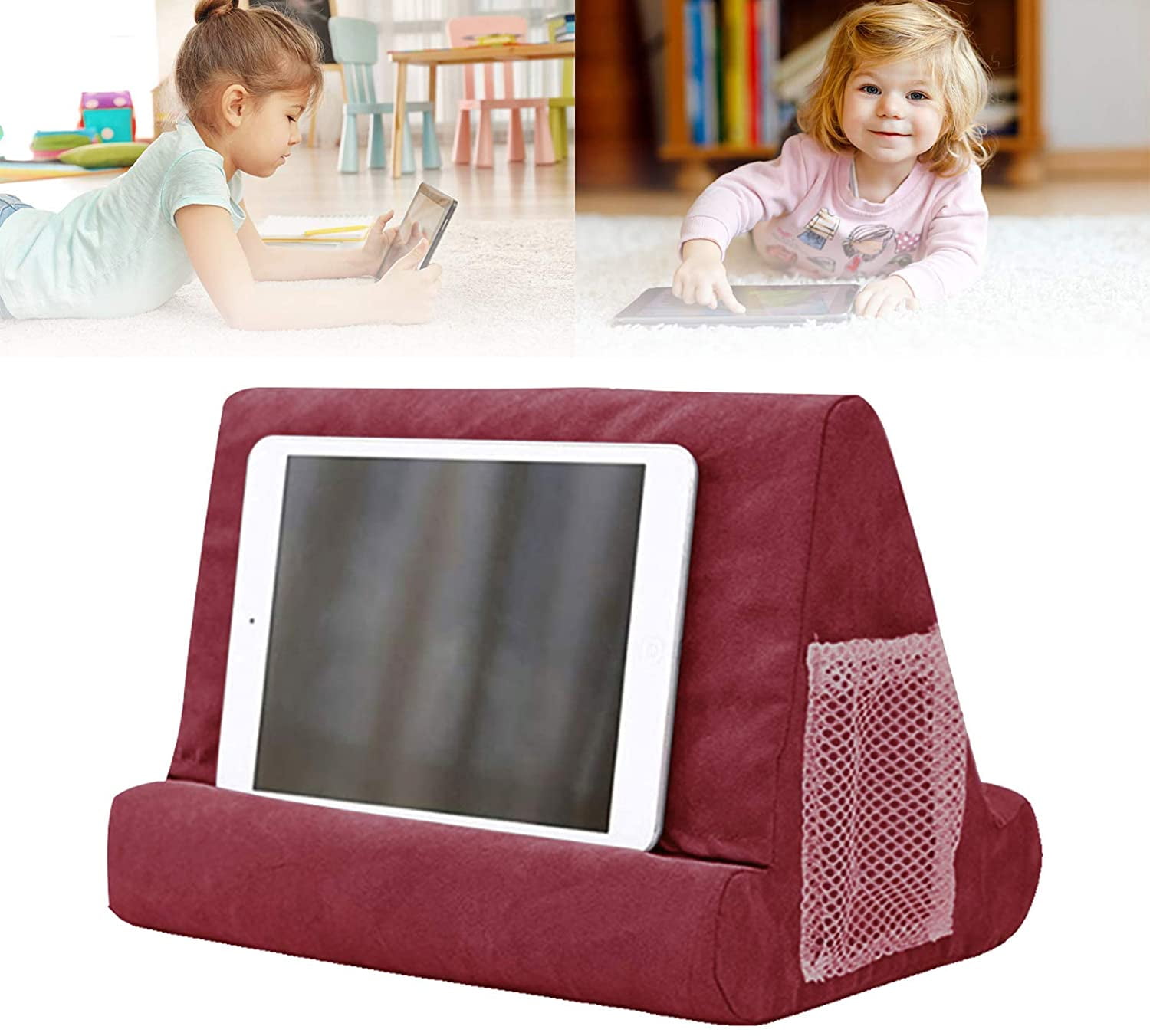 Soft Pillow for IPads,Phone Pillow Lap Stand Tablet Stand Pillow Holder