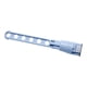 thumbnail image 1 of Percha de ropa portátil con 8 agujeros para ventana, sin perforaciones, ideal para viajes, hoteles, interiores y exteriores., 1 of 2