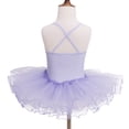 thumbnail image 5 of MSemis Girls Kids Spaghetti Shoulder Straps Princess Tutu Ballet Dress Leotard, 5 of 7