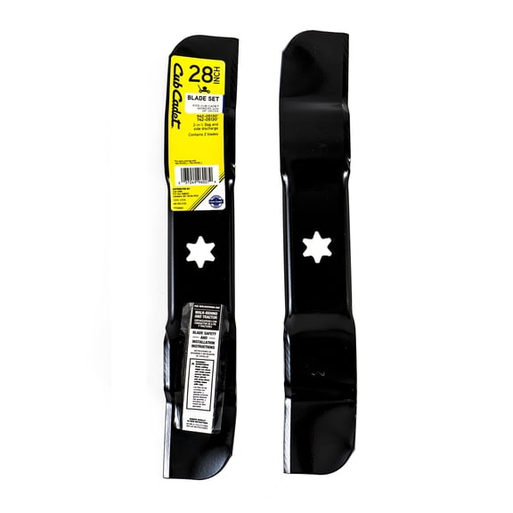 CUB CADET 490-100-C133 28" Mower Blade Set 742 05130 CC600 CC 600 942-05130